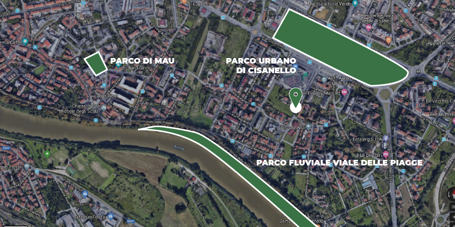 CASE IN VENDITA PIAGGE CISANELLO PISA