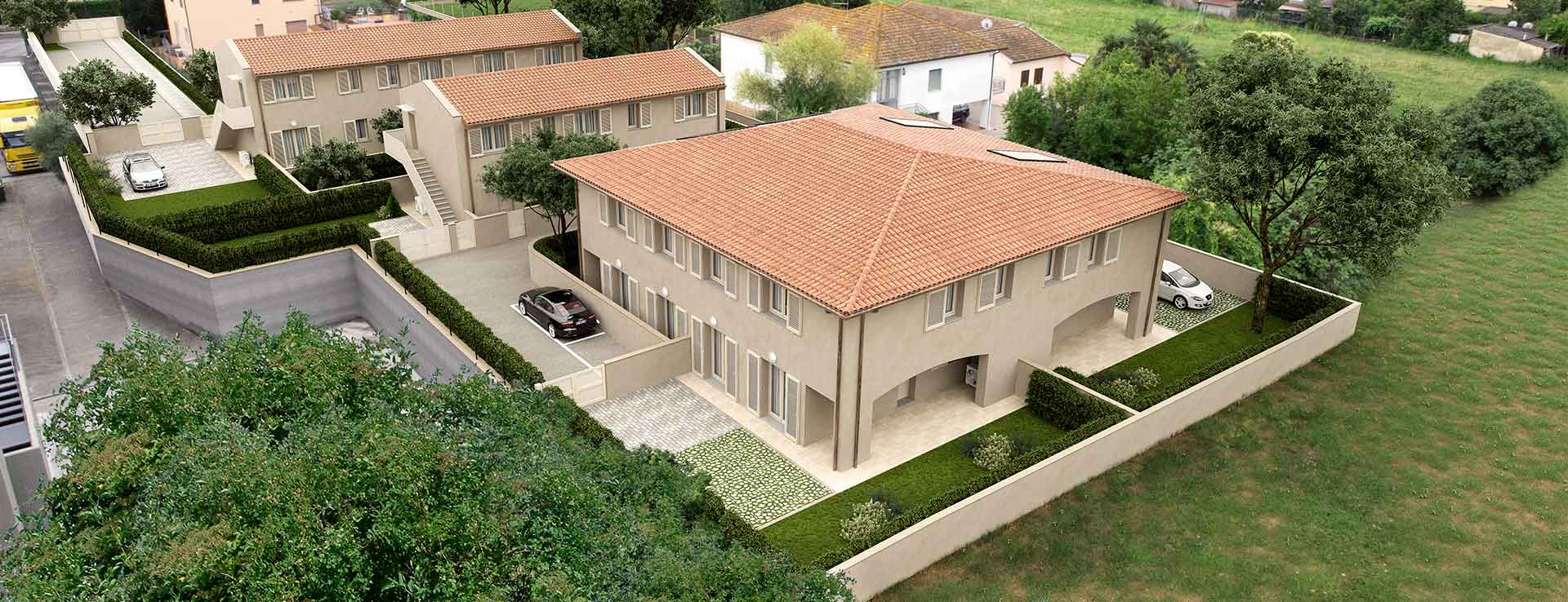 il borghetto 12 unità immobiliari in via puglia a pisa