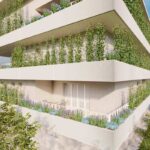 render giardino verticale pisa ferrante